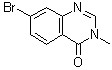 7-Bromo-3-methyl-4(3H)-quinazolinone molecular structure (CAS 1293987-84-4)