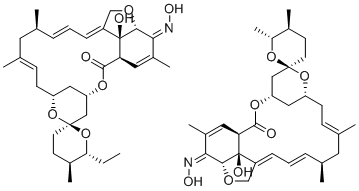 Milbemycin oxime molecular structure (CAS 129496-10-2)