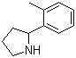 structure of CAS# 129540-23-4, 2-(2-Methylphenyl)pyrrolidine;2-(o-Tolyl)pyrrolidine