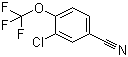 3-Chloro-4-(trifluoromethoxy)benzonitrile molecular structure (CAS 129604-26-8)