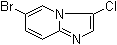 structure of CAS# 1296224-01-5, 6-Bromo-3-chloroimidazo[1,2-a]pyridine