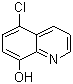 结构式 CAS# 130-16-5, 5-氯-8-羟基喹啉