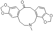 结构式 CAS# 130-86-9, 原阿片碱