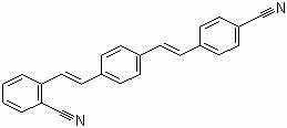 1-(2-Cyanostyryl)-4-(4-cyanostyryl)benzene molecular structure (CAS 13001-38-2)