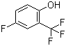 结构式 CAS# 130047-19-7, 4-氟-2-(三氟甲基)苯酚