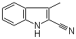2-Cyano-3-methylindole molecular structure (CAS 13006-59-2)