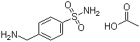 Mafenide acetate  molecular structure (CAS 13009-99-9)