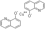 8-Hydroxyquinoline copper(II) salt molecular structure (CAS 13014-03-4)