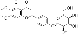 Cirsimarin molecular structure (CAS 13020-19-4)
