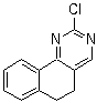 结构式 CAS# 13036-53-8, 2-氯-5,6-二氢苯并[h]喹唑啉