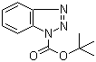 结构式 CAS# 130384-98-4, 1-叔丁氧羰基苯并三唑