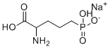 structure of CAS# 1303993-72-7, DL-AP5 Sodium salt;Sodium (4-amino-4-carboxybutyl)-hydroxyphosphinate