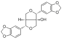 Paulownin molecular structure (CAS 13040-46-5)