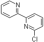 结构式 CAS# 13040-77-2, 6-氯-2,2'-联吡啶; 邻氯联吡啶