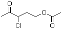 structure of CAS# 13051-49-5, 3-Chloro-3-acetopropyl acetate;3-Chloro-4-oxopentyl acetate; 3-Chloro-5-acetoxy-2-pentanone; 5-Acetoxy-3-chloro-2-pentanone
