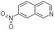 结构式 CAS# 13058-73-6, 7-硝基异喹啉