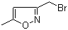 3-(Bromomethyl)-5-methylisoxazole molecular structure (CAS 130628-75-0)