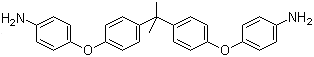 4,4'-(4,4'-Isopropylidenediphenyl-1,1'-diyldioxy)dianiline molecular structure (CAS 13080-86-9)