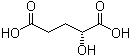 结构式 CAS# 13095-47-1, (R)-2-羟基戊二酸