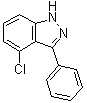 4-Chloro-3-phenyl-1H-indazole molecular structure (CAS 13097-02-4)