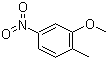 2-Methyl-5-nitroanisole molecular structure (CAS 13120-77-9)