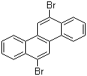structure of CAS# 131222-99-6, 6,12-Dibromochrysene