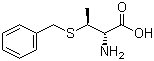 (2R,3S)-2-Amino-3-(benzylthio)butanoic acid molecular structure (CAS 131235-01-3)