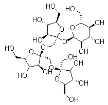 Fungitetraose molecular structure (CAS 13133-07-8)