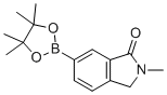 structure of CAS# 1313399-38-0, 2-methyl-6-(4,4,5,5-tetramethyl-1,3,2-dioxaborolan-2-yl)-2,3-dihydro-1H-isoindol-1-one