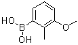3-Methoxy-2-methylphenylboronic acid molecular structure (CAS 1313617-76-3)