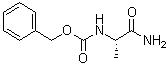 structure of CAS# 13139-27-0, Benzyl ((S)-1-amino-1-oxopropan-2-yl)carbamate;N-Benzyloxycarbonylalanine amide
