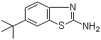 structure of CAS# 131395-10-3, 2-Amino-6-tert-butylbenzothiazole