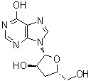 3'-Deoxyinosine molecular structure (CAS 13146-72-0)