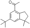 structure of CAS# 13171-00-1, Celestolide;1-(6-tert-Butyl-1,1-dimethylindan-4-yl)ethanone; 1-[6-(tert-butyl)-1,1-dimethyl-2,3-dihydro-1H-inden-4-yl]ethan-1-one