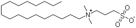 structure of CAS# 13177-41-8, 3-(Dimethyloctadecylazaniumyl)propane-1-sulfonate;N,N-Dimethyl-N-(3-sulfopropyl)-1-octadecanaminium inner salt; Octadecyl sulfobetaine