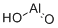 Aluminum oxide hydroxide molecular structure (CAS 1318-23-6)
