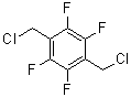 structure of CAS# 131803-37-7, 1,4-Bis(chloromethyl)-2,3,5,6-tetrafluorobenzene