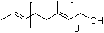 Solanesol molecular structure (CAS 13190-97-1)
