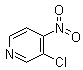 结构式 CAS# 13194-60-0, 3-氯-4-硝基吡啶
