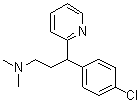 4-Chloropheniramine molecular structure (CAS 132-22-9)