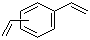 Divinylbenzene molecular structure (CAS 1321-74-0)