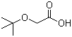 结构式 CAS# 13211-32-0, 叔丁氧基乙酸