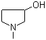 structure of CAS# 13220-33-2, 1-Methyl-3-pyrrolidinol;1-Methylpyrrolidin-3-ol