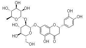 结构式 CAS# 13241-32-2, 析圣草枸橼苷