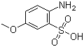 p-Anisidine-3-sulfonic acid molecular structure (CAS 13244-33-2)