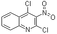 structure of CAS# 132521-66-5, 2,4-Dichloro-3-nitroquinoline