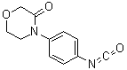 structure of CAS# 1325210-64-7, 4-(3-Oxomorpholino)phenyl isocyanate