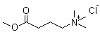 Carpronium chloride molecular structure (CAS 13254-33-6)
