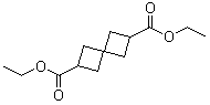 结构式 CAS# 132616-34-3, 螺[3.3]庚烷-2,6-二甲酸二乙酯