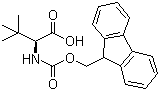 structure of CAS# 132684-60-7, Fmoc-L-tert-leucine;N-9-Fluorenylmethoxycarbonyl-L-tert-leucine; Fmoc-tBu-Gly-OH; (S)-N-Fmoc-2-amino-3,3-dimethyl-butyric acid